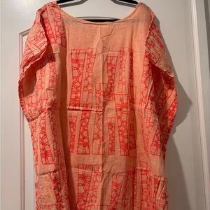 All Aloha Peach and Coral Top